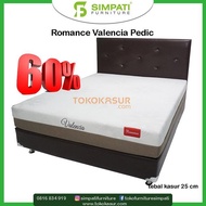 Spring Bed Romance Tipe Valencia Pedic Kasur saja tanpa Divan&amp;Sandaran Uk.180x200cm