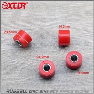 RRSMOTO 4 pcs Motorcycle Rear Wheel Damper Bush Bushing Sleeve for Honda CB100 CL100 CG125 CB125 MT1