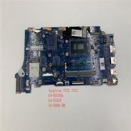 for dell Inspiron 7572 7472 CN-07GTH4 LA-F251P laptop motherboard with I5-8250U 100% work