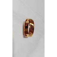 925 SILVER HAIR RING CODE 750% GOLD PLATED