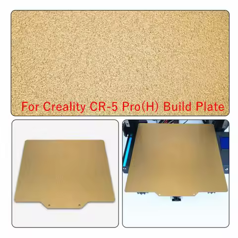 Creality CR-5 Pro(H) Build Plate 240x310mm Textured PEI Spring Steel Sheet Flexible Removal Plate fo