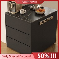 Simple Beautiful Island Cabinet Movable Narrow Island Table Integrated Rock Slab Dining Cabinet tian