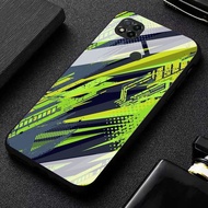 RR9 Latest XIAOMI REDMI 9C/10A Glitter Glass Case 2025 - REDMI 9C/10A Glass Softcase - Cheap, Luxuri