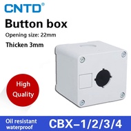 CNTD CBX-1 2 3 4 22mm LAY37(y090) XB2 Push Button Switch  Indicator Light Control Box Waterproof and