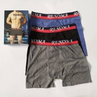 (3pcs) Men Boxer Renoma Underwear Brief M-XXL Seluar dalam lelaki (R007)