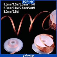 [TOP-MY]-Sturdy Welding Suction Line 2 0mm x 3 0M Efficient IC and Component Soldering-[High Quality