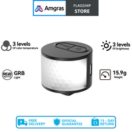 Amgras Tripod P01 Pro Pocket Grip Tripod Multi-function Mini Bracket 784° Adjustable Portable Handhe