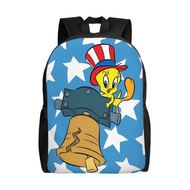 Tweety Bird New Large capacity student backpack 16 inches Shoulders Bag。schoolbag。