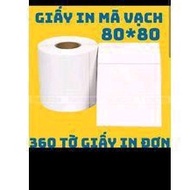 GHN Thermal Printing Paper 80*80 .50*70 (30m) Thermal paper Thermal Paper Roll Thermal Paper 80mm x 