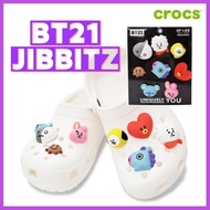 Crocs BT21 Jibbitz 8 Piece Set Charms BTS Crocs Jibbitz Set