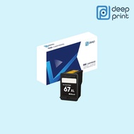 Deep 67XL Black Cyan Magenta Yellow High Yield Ink Cartridge For use in ENVY 6020 DESKJET 4120 2330 
