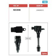 (MAKE IN JAPAN YEC PLUG COIL) NISSAN X-TRAIL T30(2.0,2.5),SERENA C24(2.0),MURANO Z50(2.5) IGC204A (1