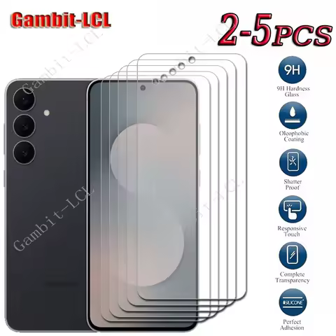 2-5PCS 9H HD Tempered Glass For Samsung Galaxy S24 FE ON GalaxyS24FE S24FE S23 S25 S23FE S25FE Scree
