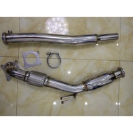Downpipe for CC 3C8 2.0T FSI & TSI Engine 2009-2015 exhaust pipe with 200cell catalyst inside