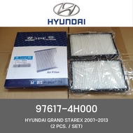 Hyundai starex 2-piece air conditioner filter 97617-4H000 2007-2015