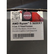 AMD RYZEN 5 3600XT USED