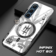 HP Infinix Hot 60i Case - Infinix Hot 60i Glass Softcase - Casing Infinix Hot 60ihp - Latest Infinix