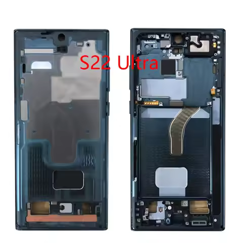 For Samsung S22 Ultra S908 Housing Middle Bezel Chassis Replacement Netcosy Middle Frame Plate