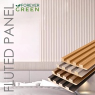 Wall Panel Wooden Fluted Panel PVC Fluted Panel Bamboo Fiber Feature Wall Interior Decor