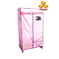 2B (3V) Brand Foldable & Portable Cloth Wardrobe | Multi-functional Folding Wardrobe | zipped wardro