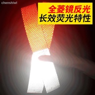 Construction Site Truck Reflective Sticker Body Reflective Strip Car Sticker Vehicle Annual Review Detection Red White Warning Sign Reflective