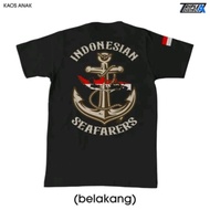 DISTRO MEN'S T-SHIRTS 100%Original II INDONESIA SEAFARERS