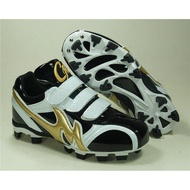 Baseball Shoes Softball Shoes Training Shoes Baseball Shoes Black Gold Color Matching Hard Rubber Sp
