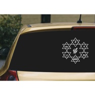 Om Saravana Bhava car window sticker