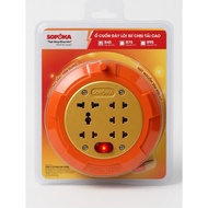 Sopoka super load-bearing wire-rolled power outlet R75 - 2500W, cord length 4.5M/ 7.5M/ 7.5M