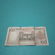 uang kuno 100 rupiah 1964