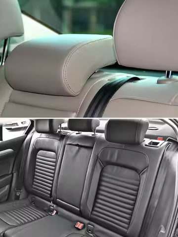 For VW Passat B6 B7L CC Rear Seat Belt Trim Cover Black Grey Beige Seat Belt Guide OEM 3C0857781 3C0