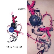 【Mars Tattoo】Common Tattoo, Colored Tattoo, Long Lasting,Temporary Tattoo Sticker, Fake Tattoo, Cupi