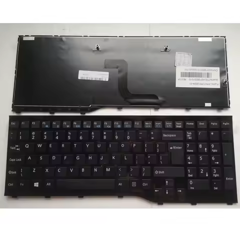 UI For Fujitsu Lifebook AH552 CP581751-01 CP611954-01 Laptop Keyboard New Black English