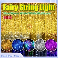 Lampu Raya Icicle Light LED Fairy String Lights Eaves Decor Outdoor Curtain Wedding Party Hallowee S