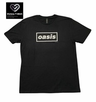 เสื้อยืด OASIS DECCA LOGO BLACK ของแท้ 100%‼️