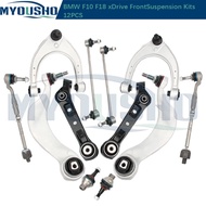 Myousho 12pcs Front Control Arm Stabilizer Link Tie Rod End Assembly Kits For BMW 5/6/7 Series F10 F