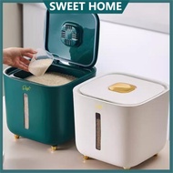 5/10 KG Rice Storage Box Grain Container Household Cereal Rice Bucket Insect and Moisture Proof Seal