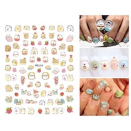 2020 NEW San-X SUMIKKO GURASHI Kawaii animal Slider Nail Decals Nail Art Sticker DIY Manicure Water Accessory Transfer Foil birthday Gift