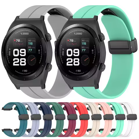 For Xiaomi Watch H1 Magnetic Buckle Silicone Strap Smart Watch Colorful Replacement Xiaomi Watch H1 