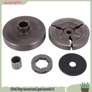 [dizhong2vs]Clutch Drum &amp; Clutch &amp; Sprocket Rim &amp;  Bearing Fit for Chinese Chainsaw 4500 5200 5800