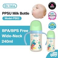 Dr.isla Dot Bayi Botol Susu PPSU 160Ml 240Ml Anti Tumpah Botol susu bayi newborn BPA Free  Botol Min