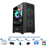 AMD Ryzen 5 3400G Gaming Desktop DDR4 16GB RAM + 512GB SSD Full Set PC Computer For Office / Gaming