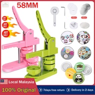 【Local delivery】 Button Badge Maker Machine, Different size mold ,58mm mold DIY Badge Pin Maker Mach