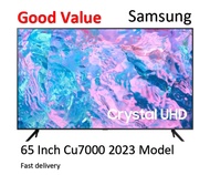 Samsung 65 inch UHD 4k Smart Tv Cu7000 2023 Model