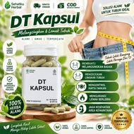 DT KAPSUL 30 BUTIR PELANGSING BADAN PENGHANCUR LEMAK DAN PERUT BUNCIT AMPUH BPOM