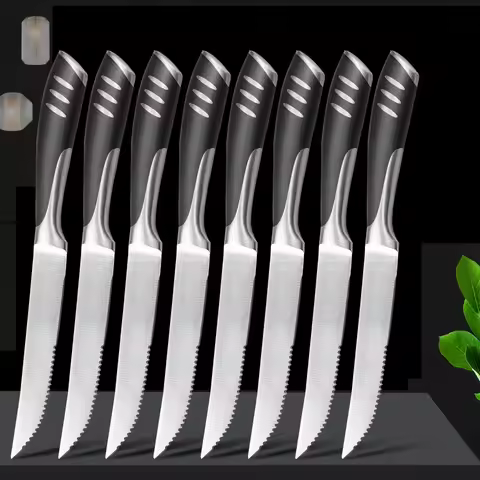 Steak knife Cutlery Kitchen Accessories Tools Table Knife Stainless Steel serrated steak knife Kitch