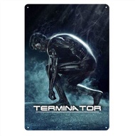 Terminator  Arnold Schwarzenegger Movie Metal Poster Tin Sign - 20x30cm Plate -aluminum