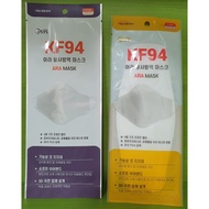 [Made in Korea] KF94 /4ply/Face White ARA Mask/FDA  KFDA/individual packing