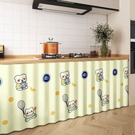 BBSimple Cabinet Curtain Velcro Door Curtain Covering Curtain Dust-proof Curtain Non Perforated Book