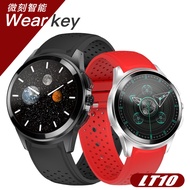 Micro engraving lt10 low power 4G smart watch HD camera 1.39 inch WiFi + GPS heart rate measurement 